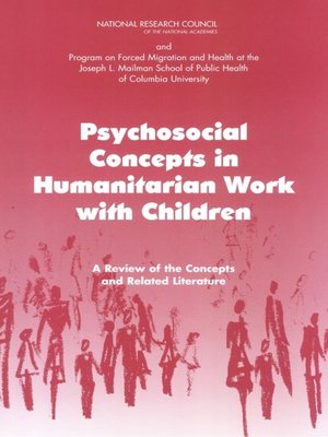 cover image of Psychosocial Concepts in Humanitarian Work with Children